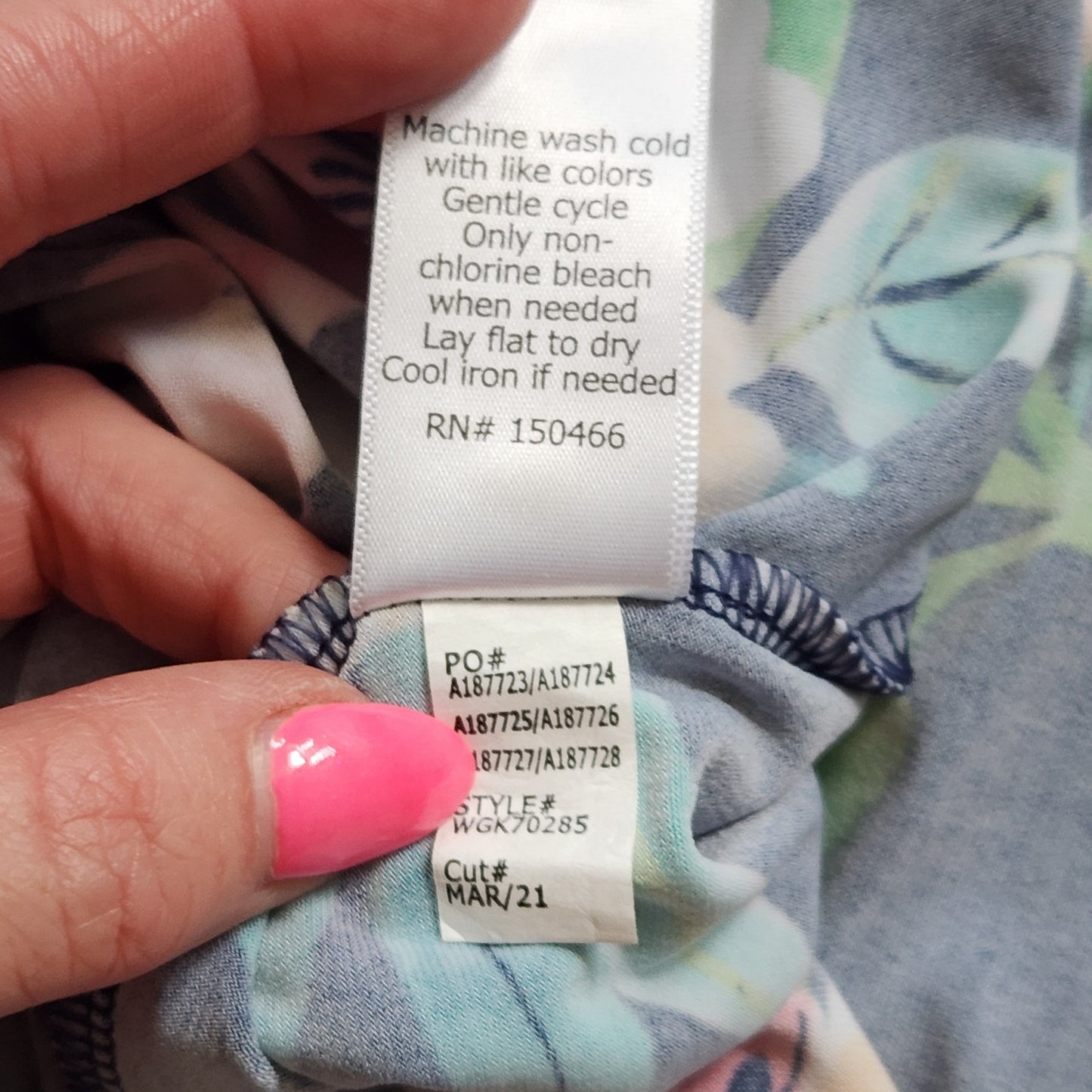 Market & Spruce Women's Blue Floral Hellena Wrap Maxi Dress Size L