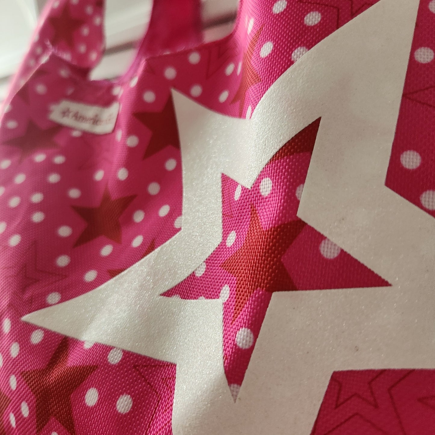 π American Girl Pink Doll Tote β Fits 2 Dolls! Pink Star Shoulder Bag π