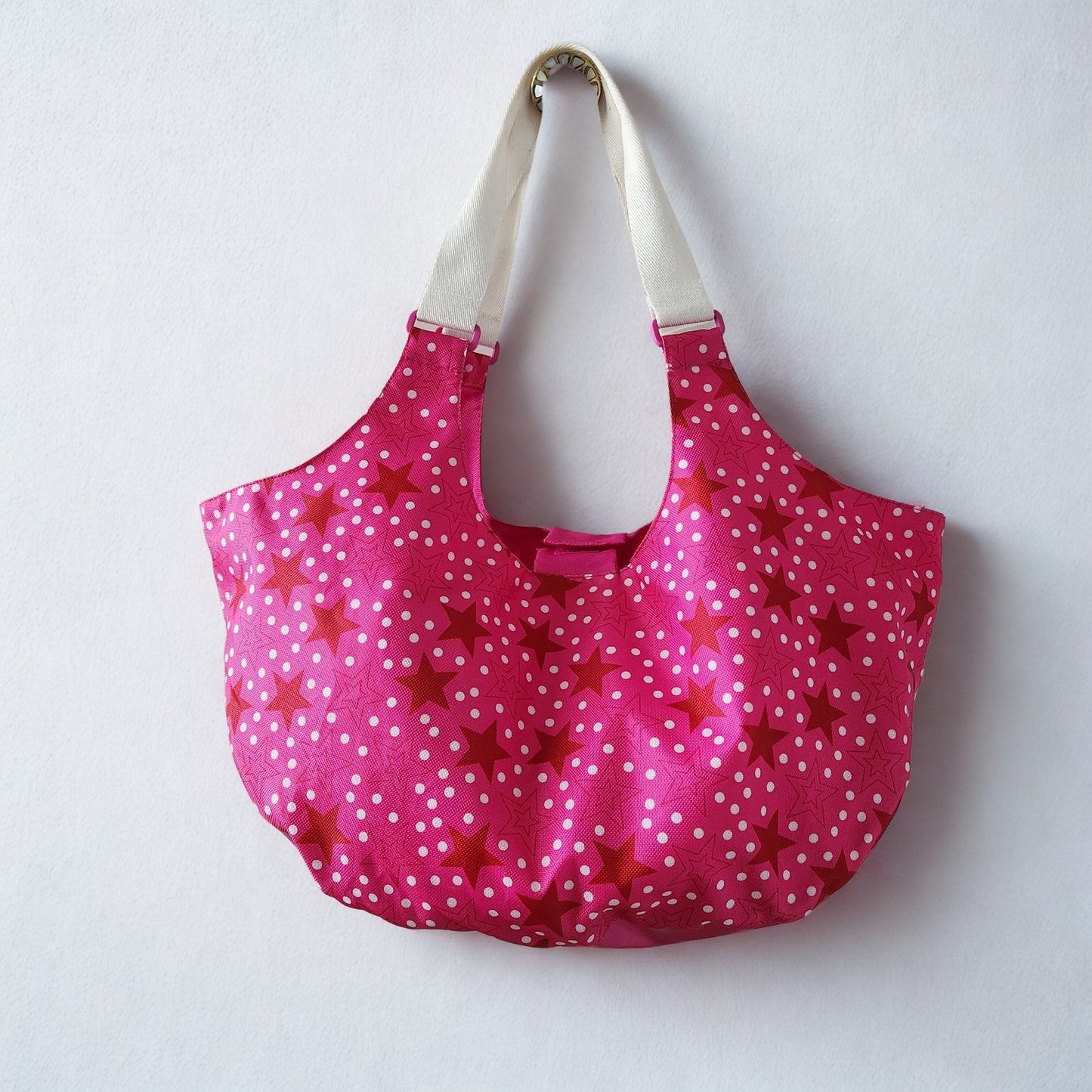 π American Girl Pink Doll Tote β Fits 2 Dolls! Pink Star Shoulder Bag π