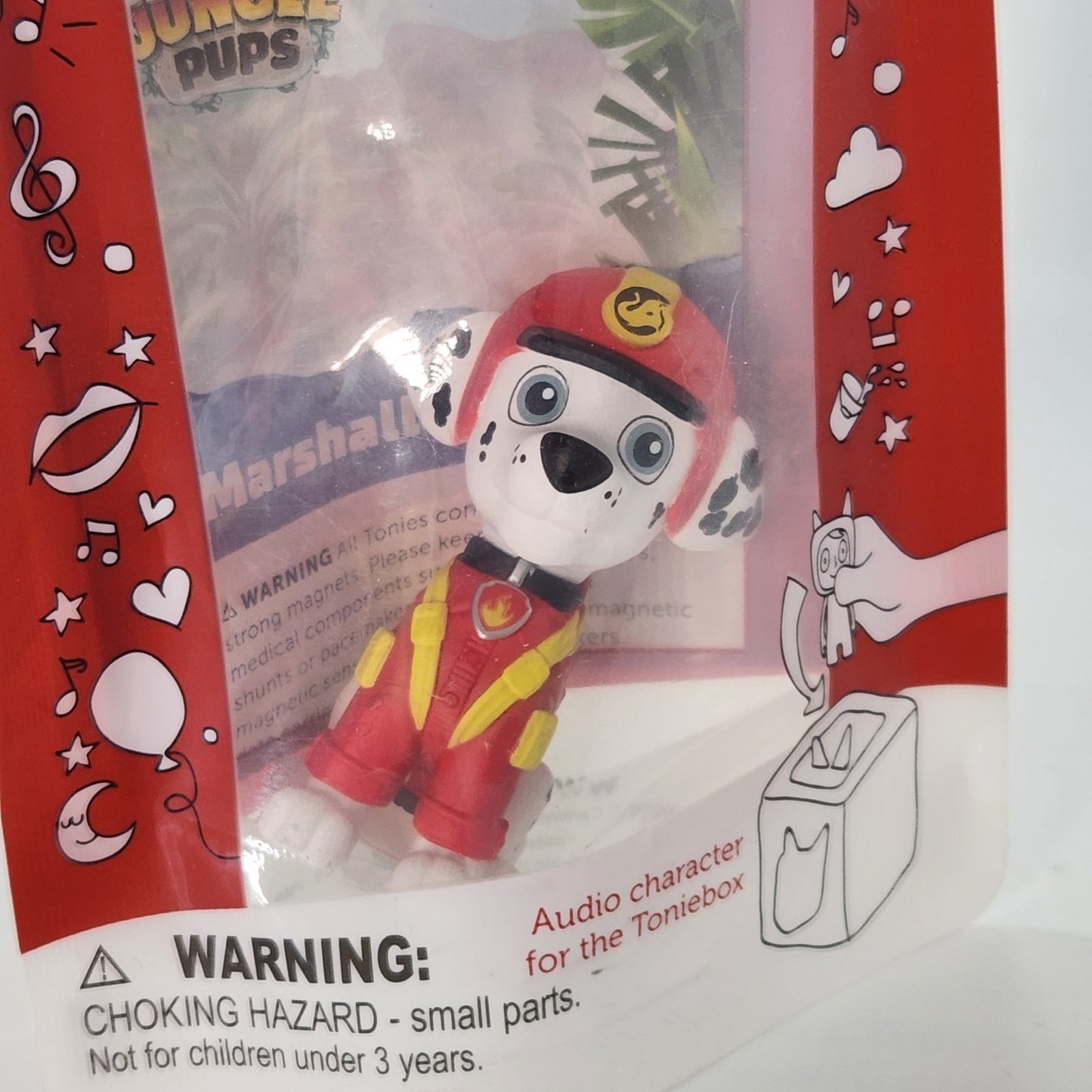 Toniebox Tonies PAW Patrol Jungle Pups Marshall Audio Character Figure – Kids Ages 3+