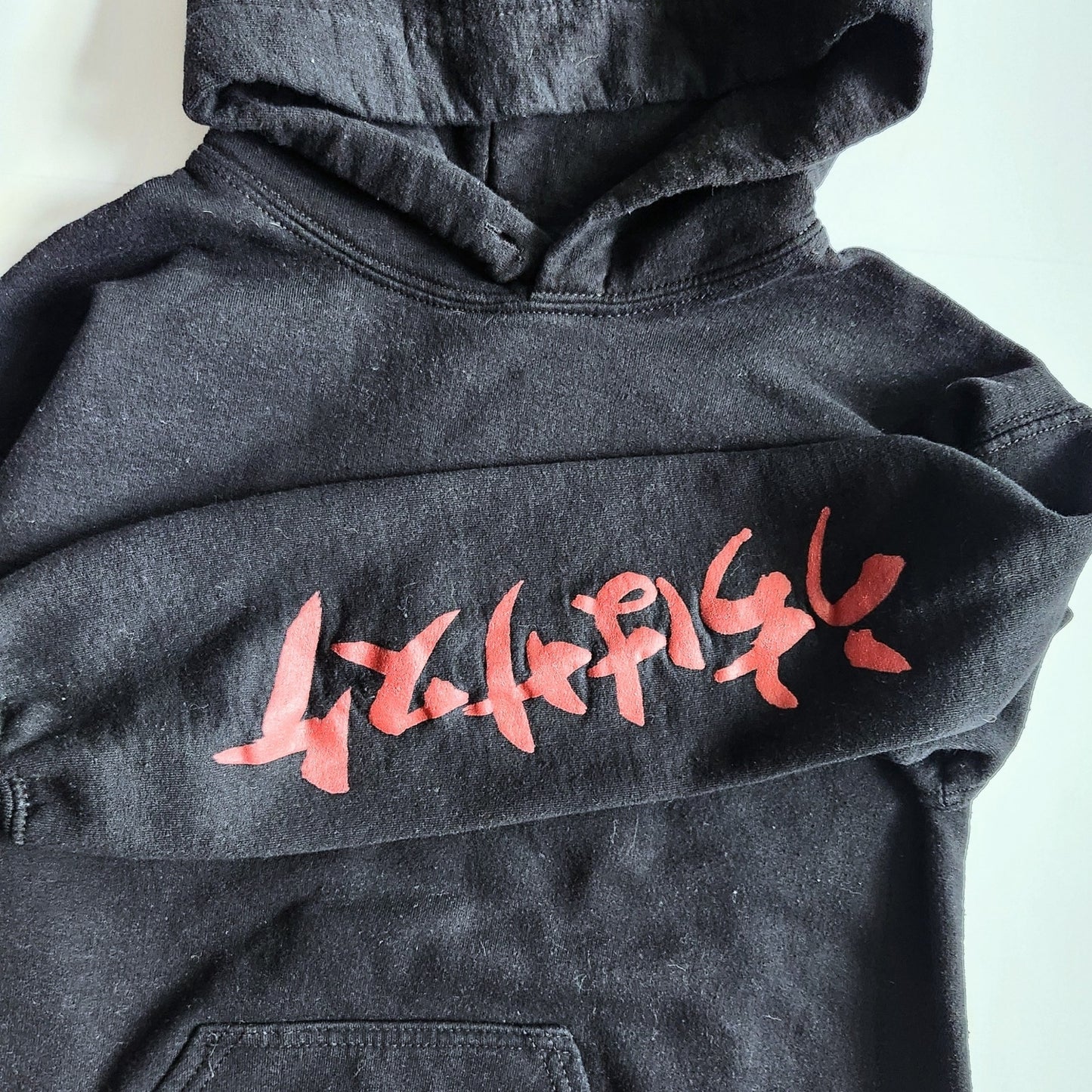 Sasuke Uchiha Naruto Shippuden Pullover Hoodie Sweatshirt Adult Sz S Small Anime