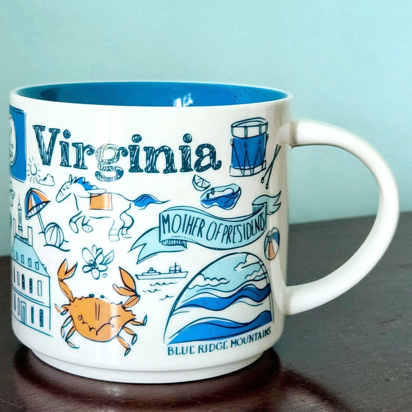 Starbucks Collectible HTF Been There Series Virginia Coffee Mug 2019 14 oz | Home