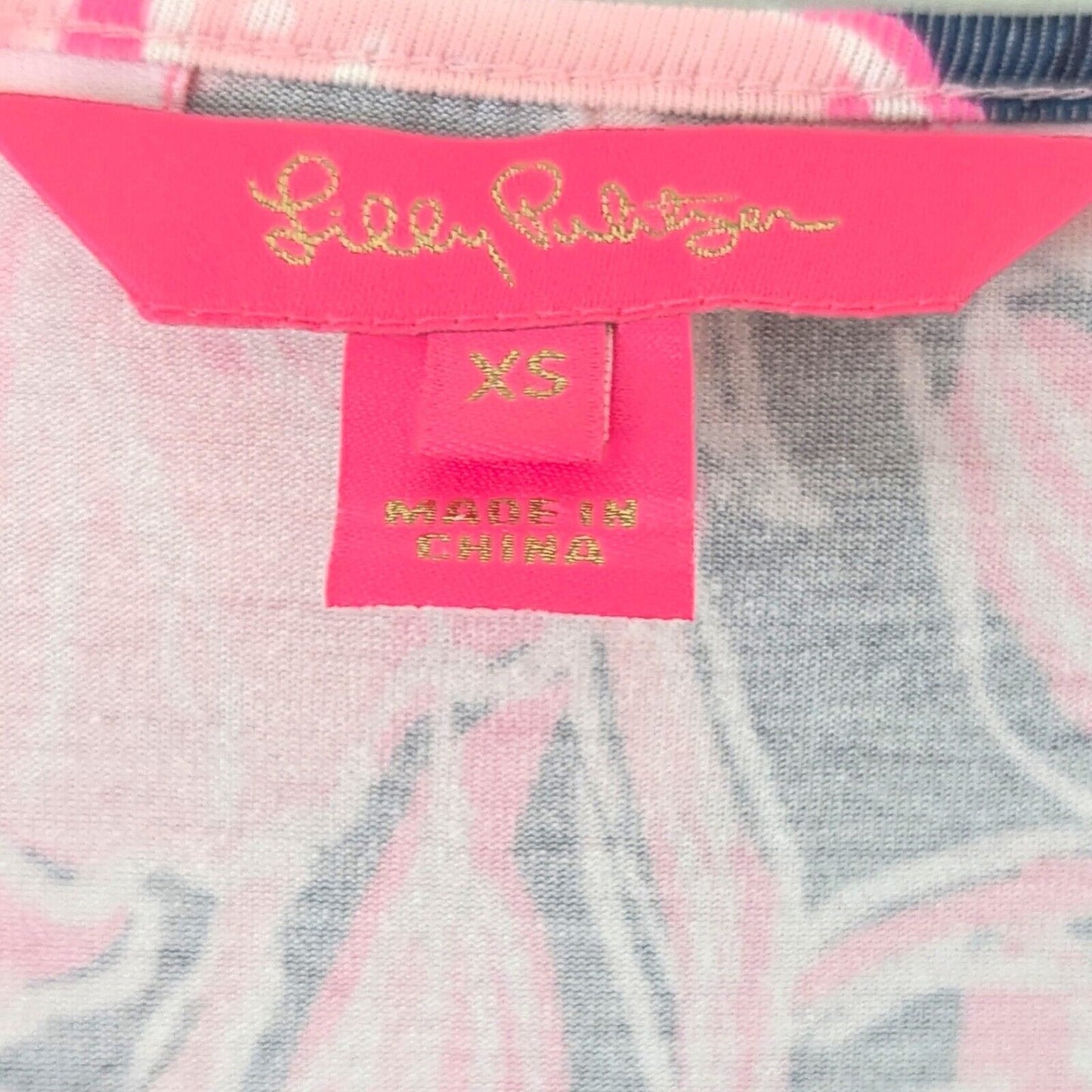 Lilly Pulitzer Jessalynne Romper in Inky Navy Flamingle Skort Dress Size XS