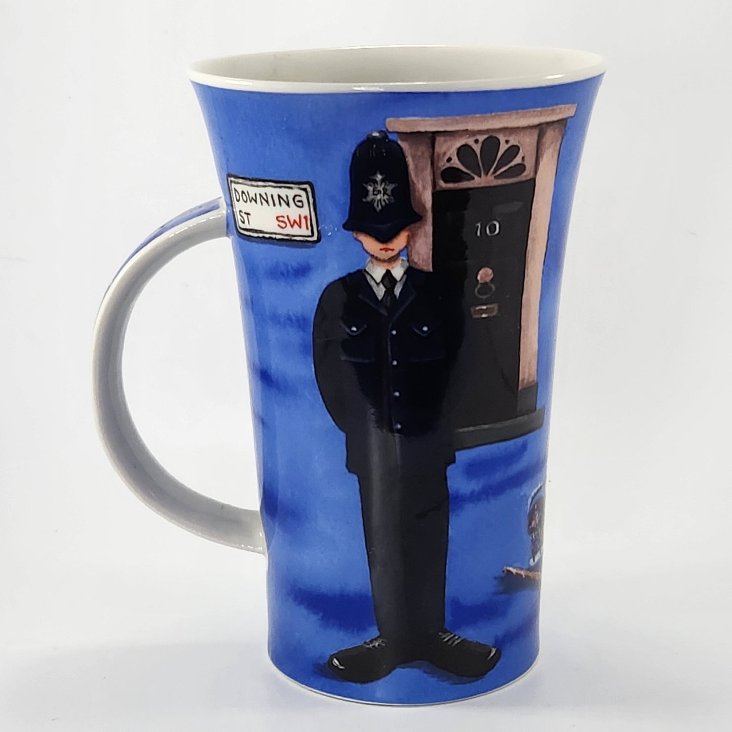 Dunoon London Mug by Kate Mawdsley - Beefeater & Policeman Design 16oz
