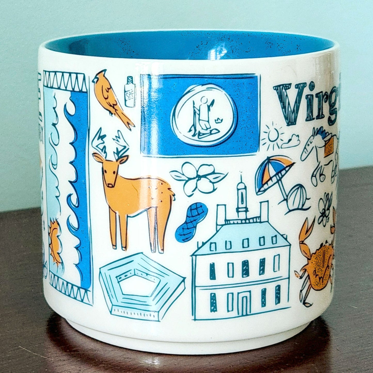 Starbucks Collectible HTF Been There Series Virginia Coffee Mug 2019 14 oz | Home