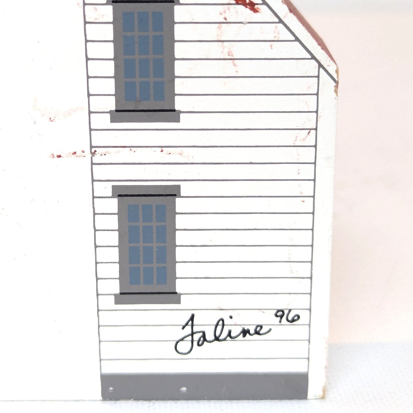 Cat's Meow Village Vintage 1996 West Chop Lighthouse, Martha's Vineyard Series