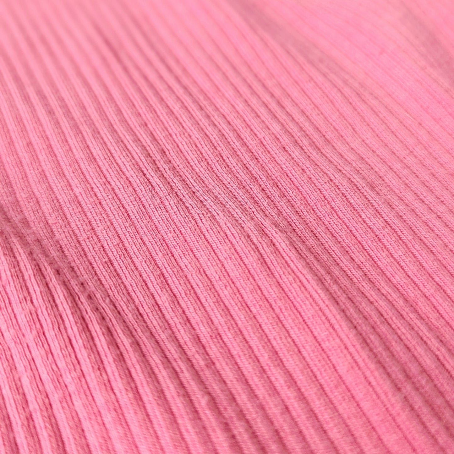 J.Crew Pointelle Pink Long Puffed Sleeve T-shirt Women Size M Cotton Modal Blend