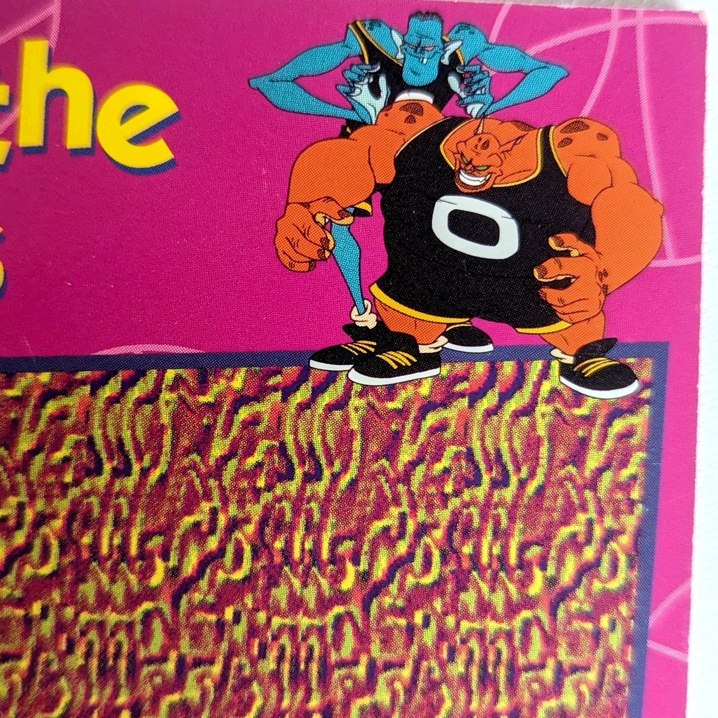 Warner Bros Vintage 1996 Space Jam Magic Eye Illusion Looney Tunes Book