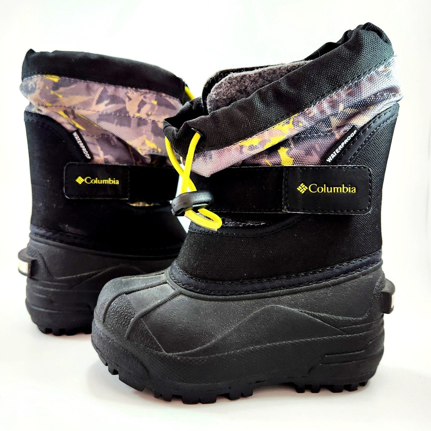 Columbia Unisex Toddler Powderbug Plus II Snow Boots Size 8 Waterproof Insulated