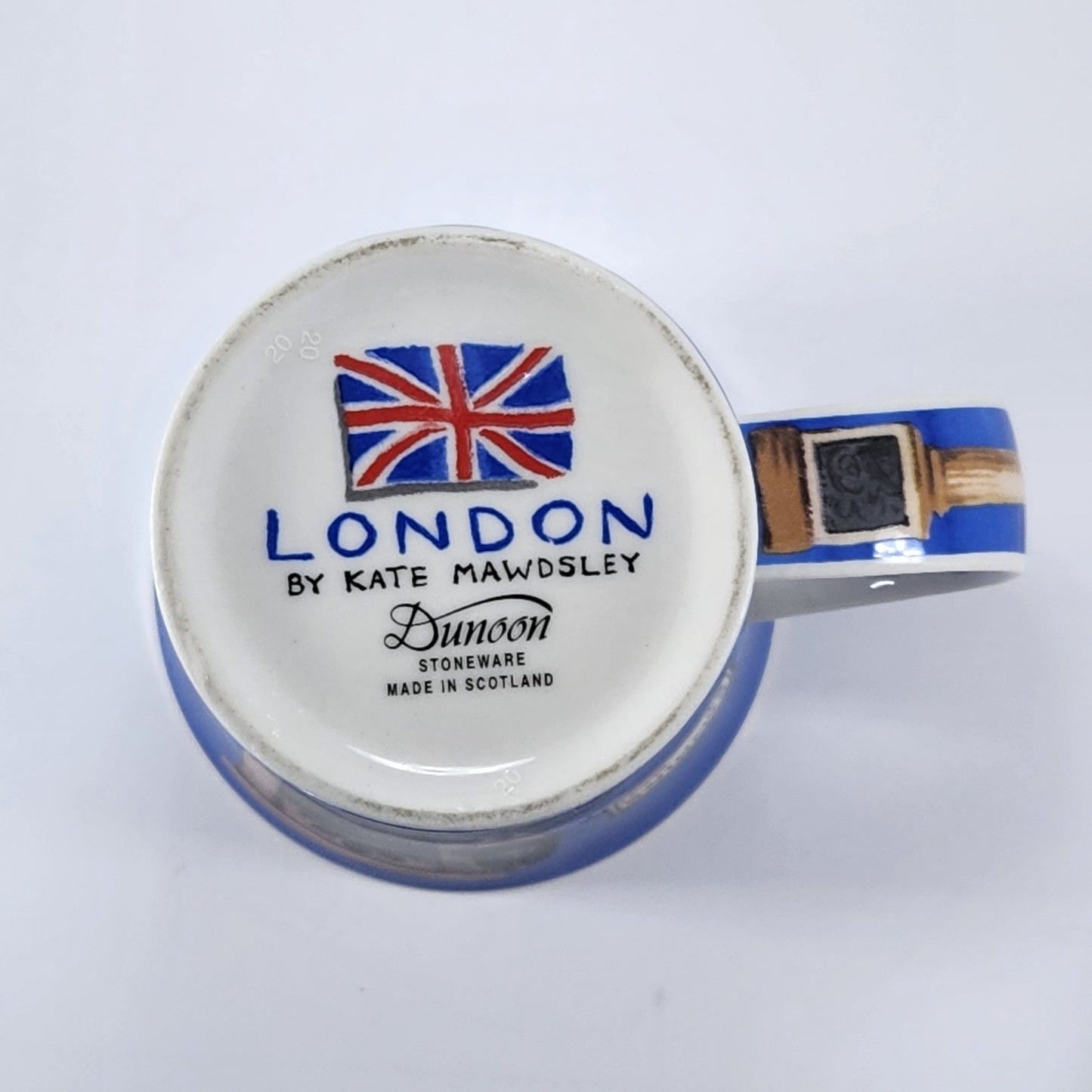 Dunoon London Mug by Kate Mawdsley - Beefeater & Policeman Design 16oz