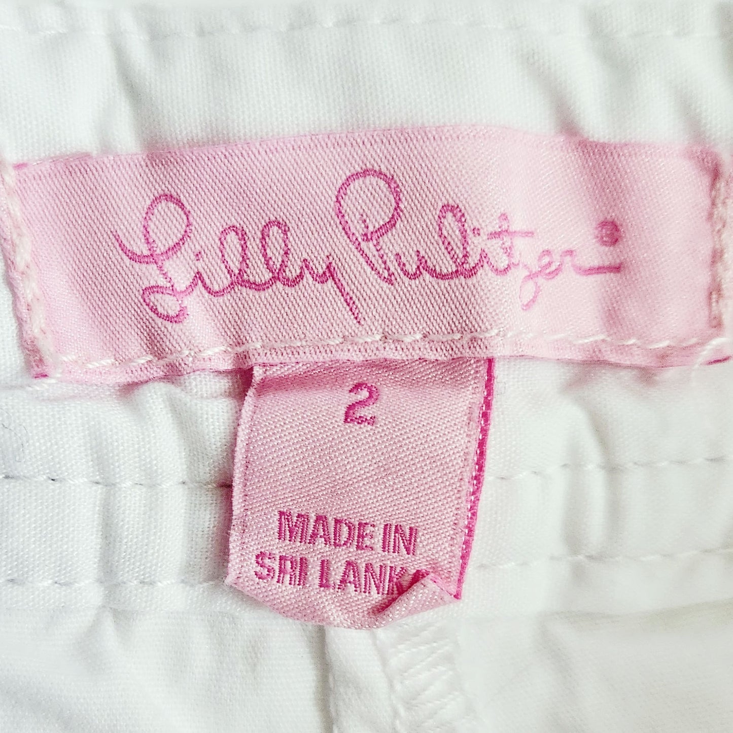 Lilly Pulitzer Lorelie Skort Resort White Leaf Eyelet Skirt | Women's Size 2