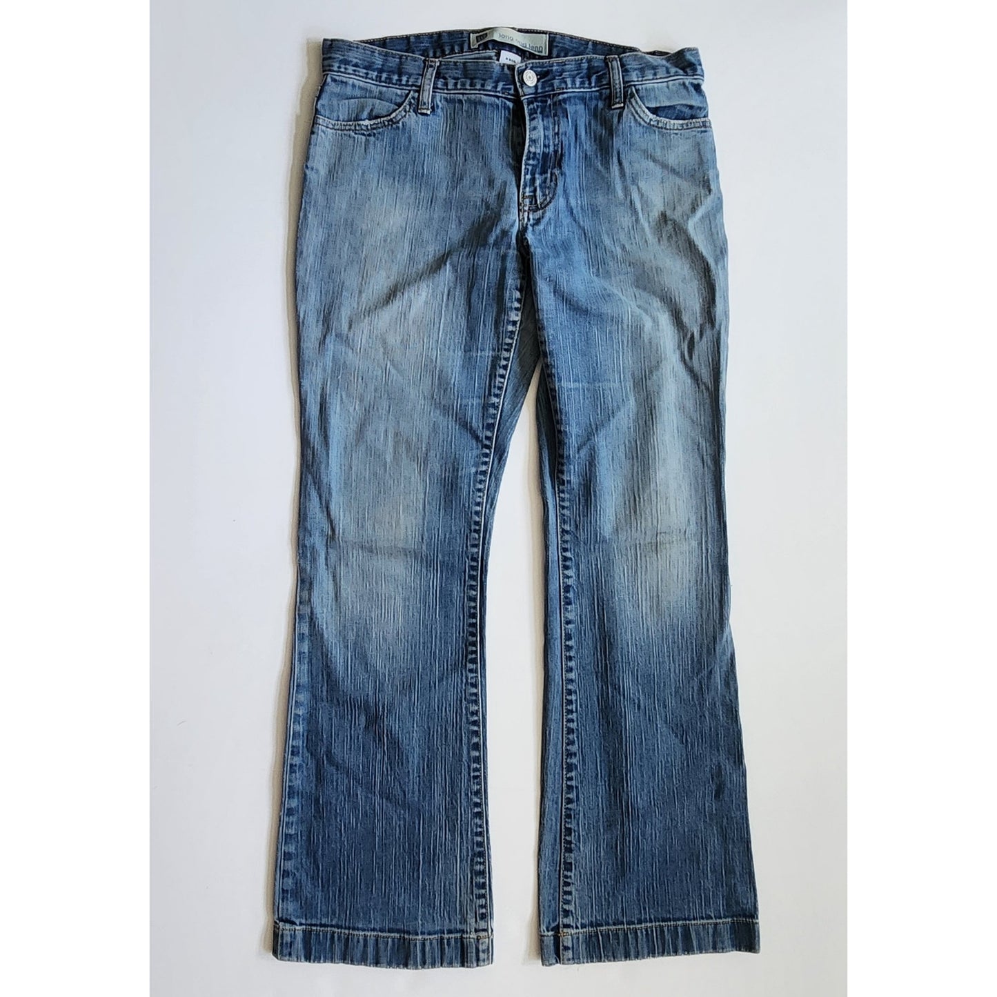 Vintage Y2K Gap Long & Lean Jeans | Light Wash Flare Bootcut | Women's Size 8 Regular | Low Rise 2000s Denim