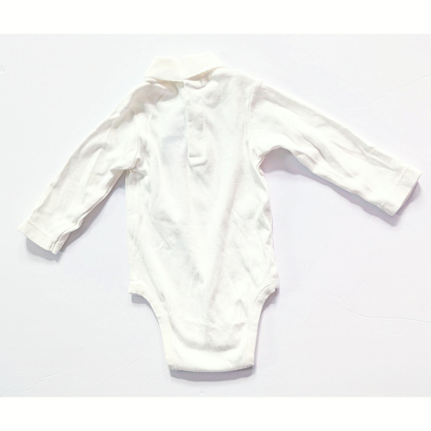 Jacadi Paris Baby Girls’ Pinafore Dress & Turtleneck Bodysuit | Size 6-9 Months