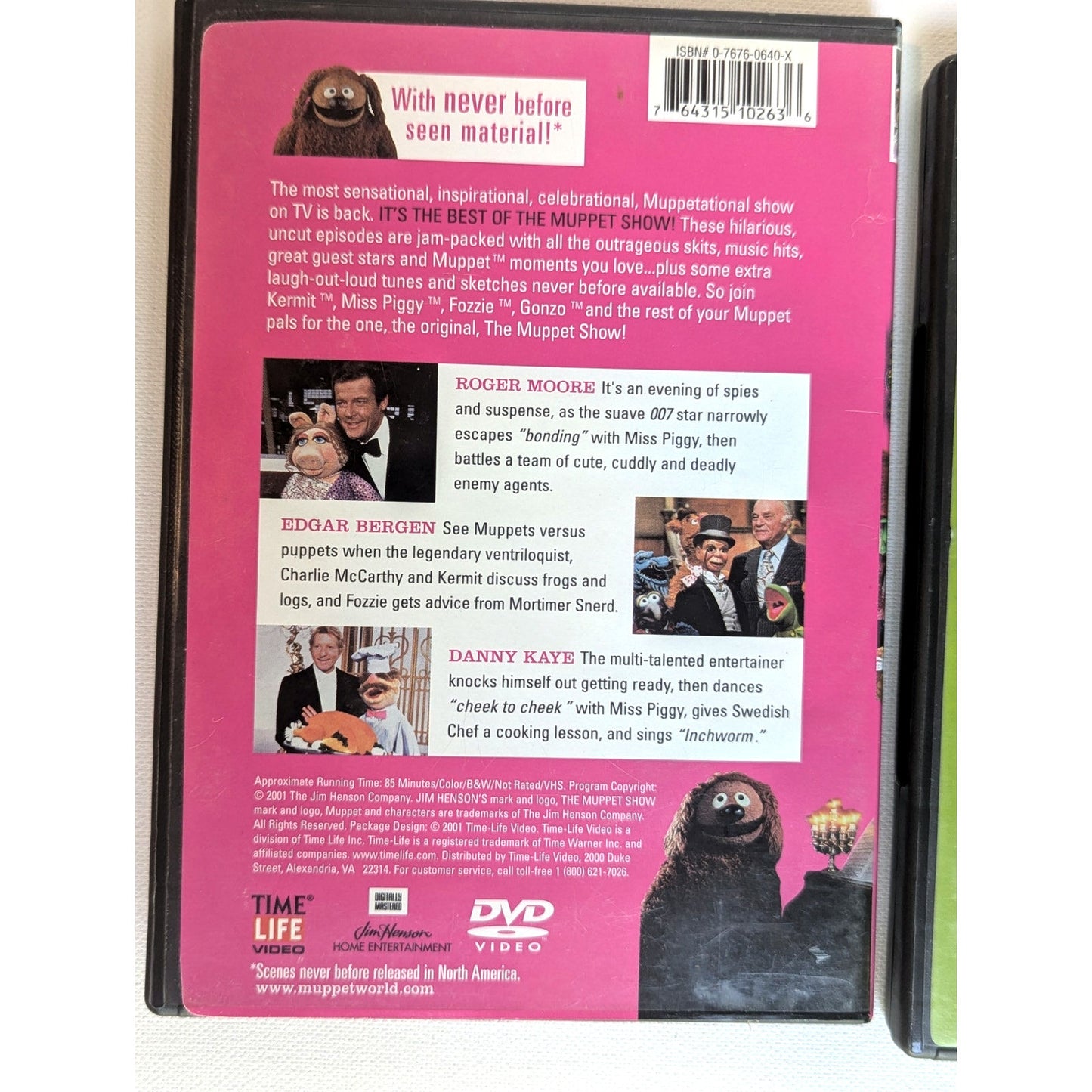 The Muppet Show DVDs 25th Anniversary Special Edition Vintage 2001 Y2K