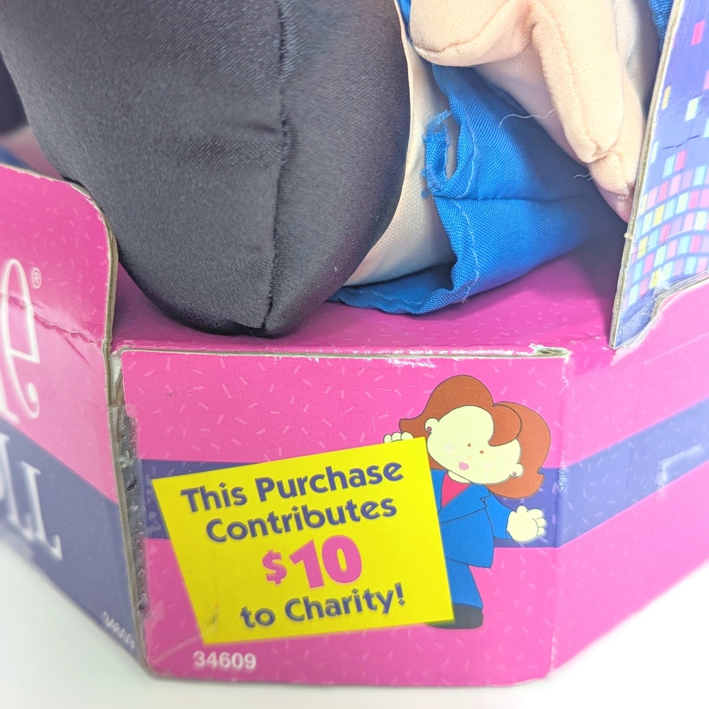 Vintage Rosie O’Donnell Talking Doll – 1990s Tyco Plush – Works! NIB Toys R Us Box – Kids Pop Culture Collectible