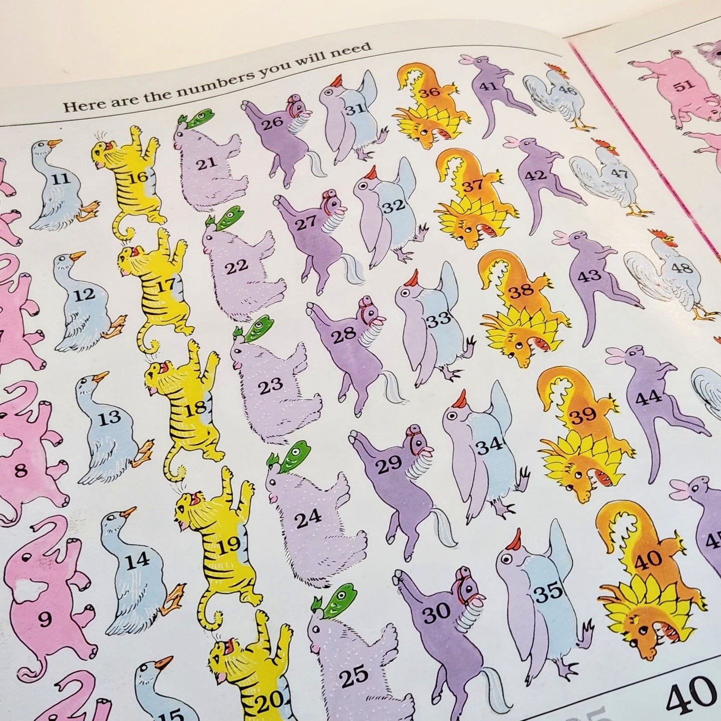 Rare Vintage Children’s Counting Book – “Demi’s Count the Animals 1 2 3” (1990, Grosset & Dunlap) – Illustrated Educational Picture Book