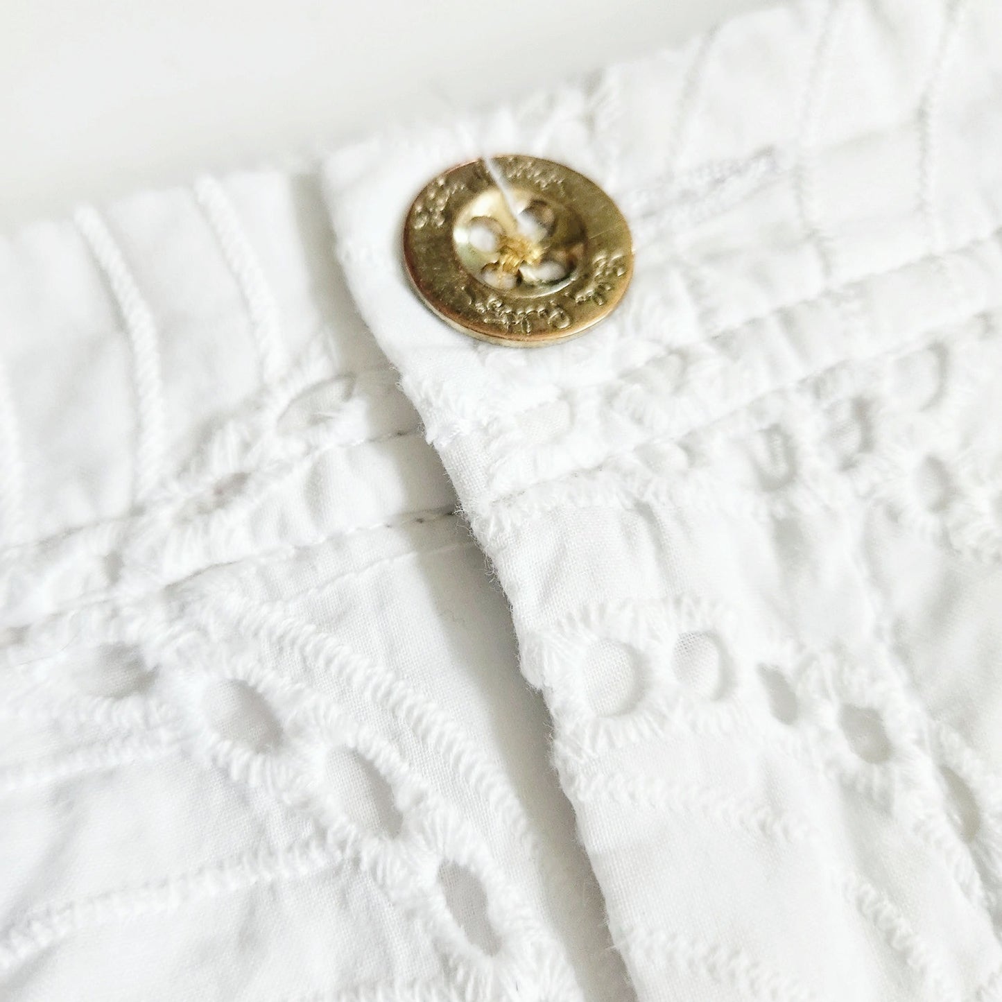 Lilly Pulitzer Lorelie Skort Resort White Leaf Eyelet Skirt | Women's Size 2