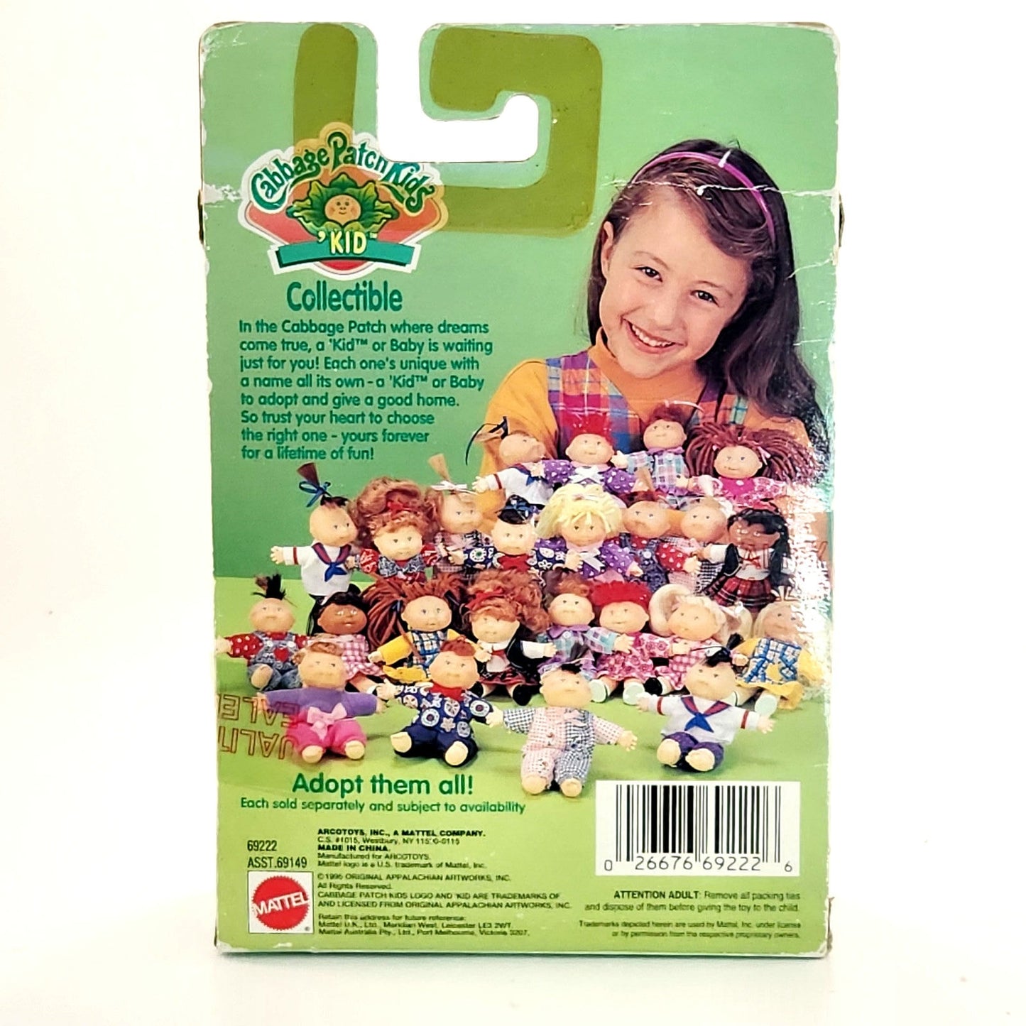 Vintage 1990s Cabbage Patch Kids Collectible Doll Lori Erica New in Original Box