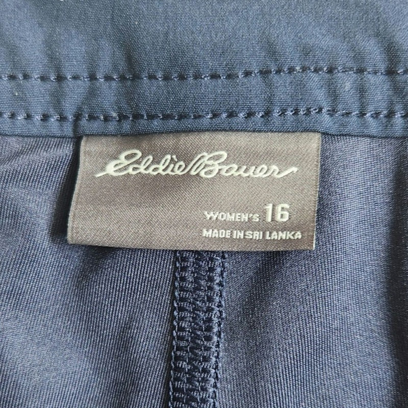 Eddie Bauer Women's Athletic Golf Skort Navy Blue Size 16