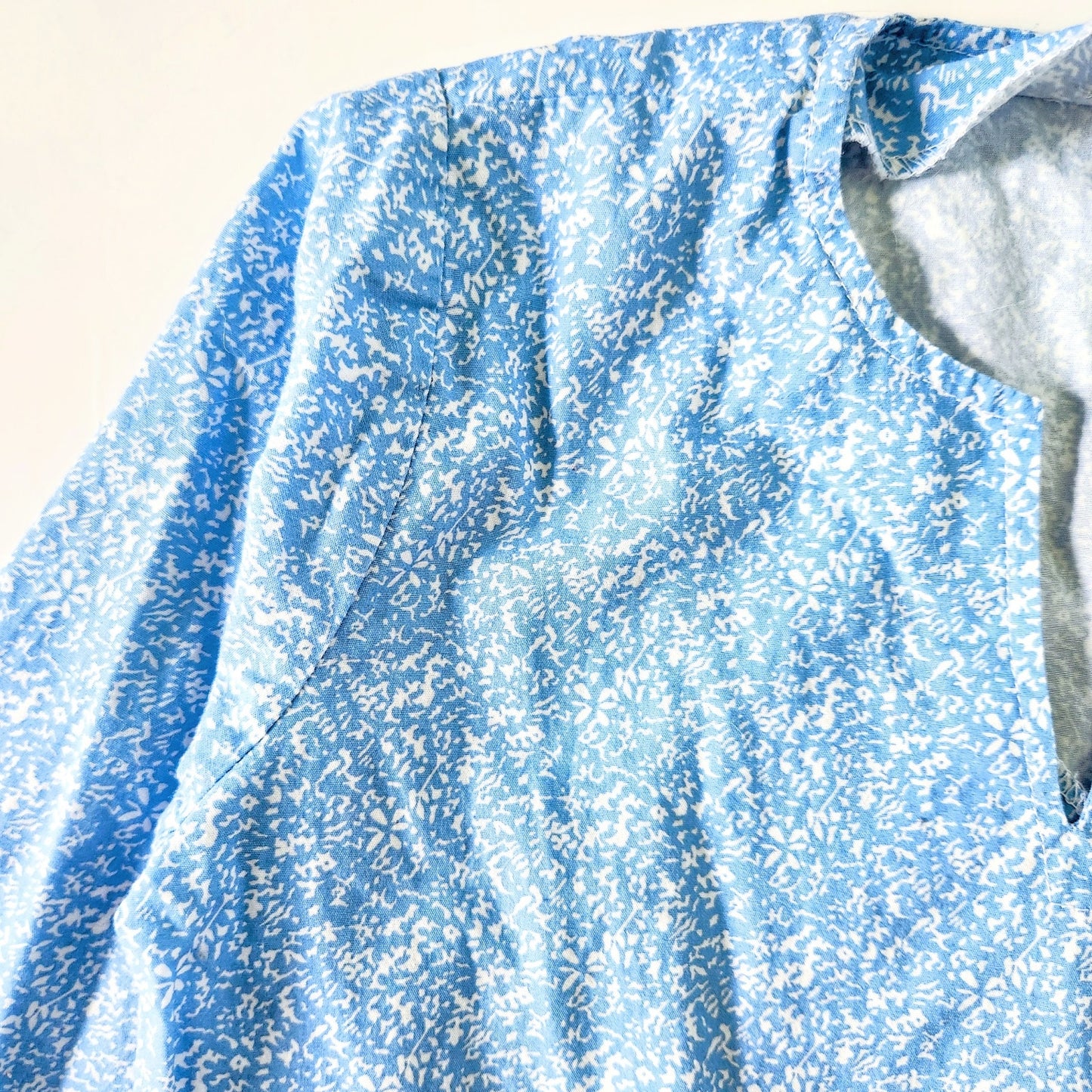 ☀️ Bella Bliss Toddler Girls Swim Cover-Up Cornflower Blue Floral Print Size 3