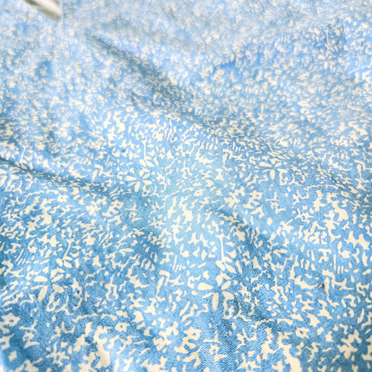 ☀️ Bella Bliss Toddler Girls Swim Cover-Up Cornflower Blue Floral Print Size 3