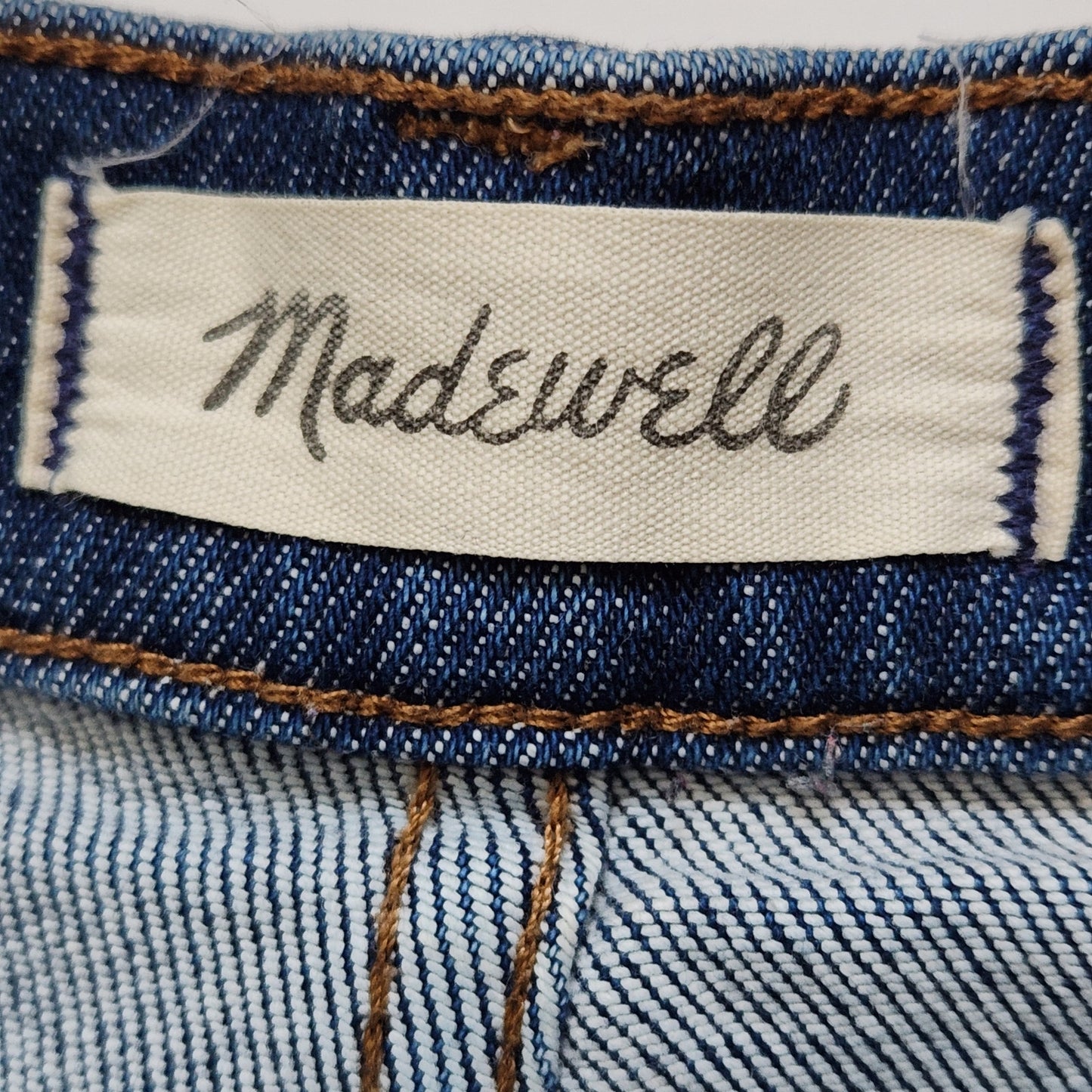 Madewell 10” High-Rise Skinny Jeans | Roz Wash Dark Denim Blue | Size 29