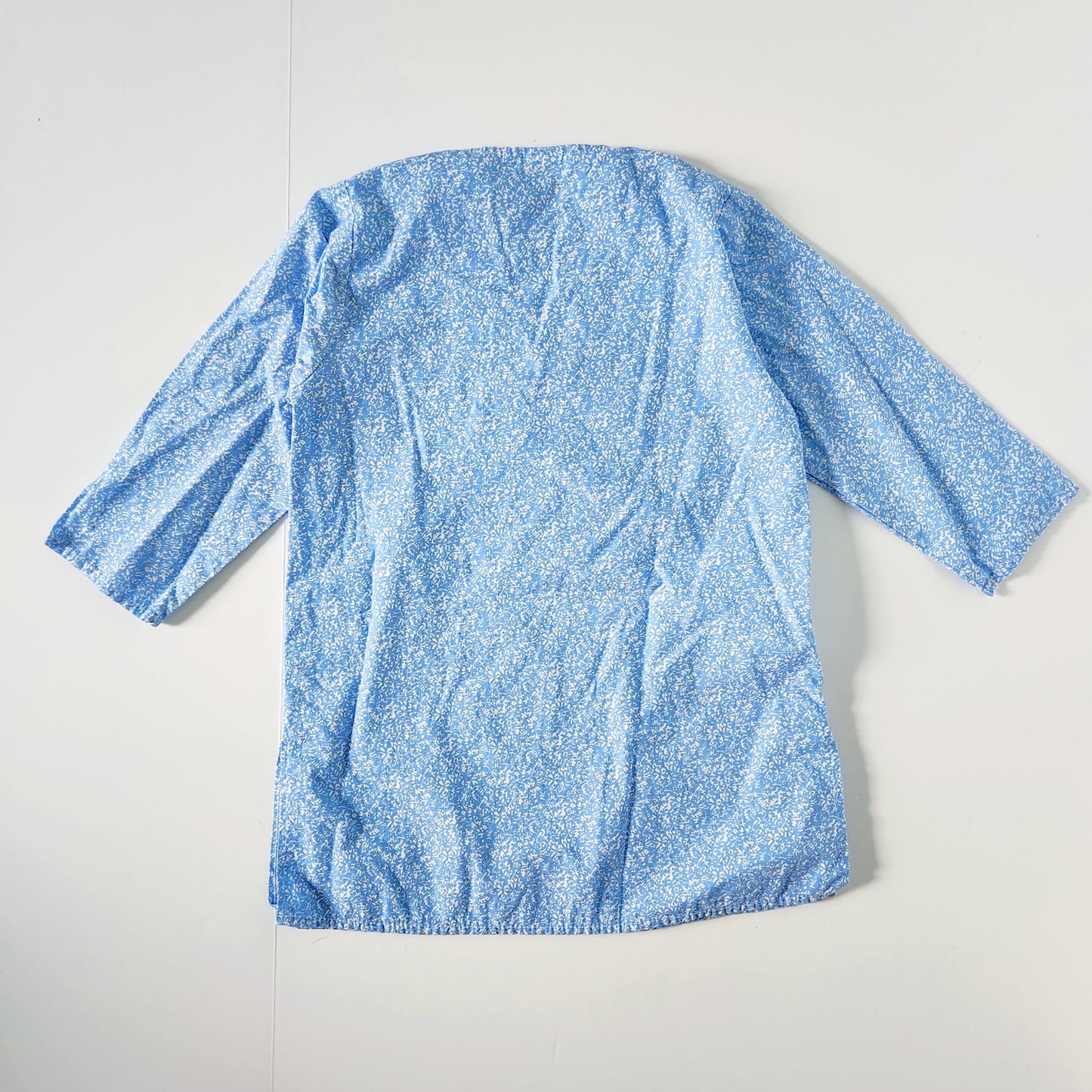 ☀️ Bella Bliss Toddler Girls Swim Cover-Up Cornflower Blue Floral Print Size 3