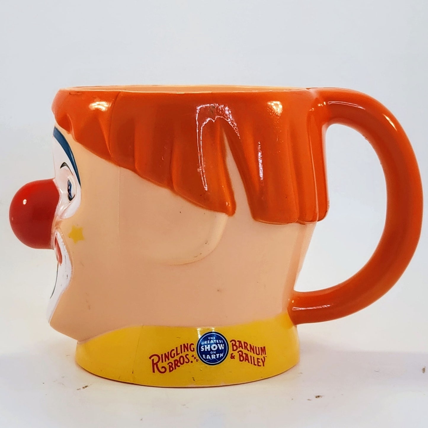 Ringling Brothers Barnum & Bailey Circus Clown & Elephant Plastic Flip Top Souvenir Cups | Home & Kids