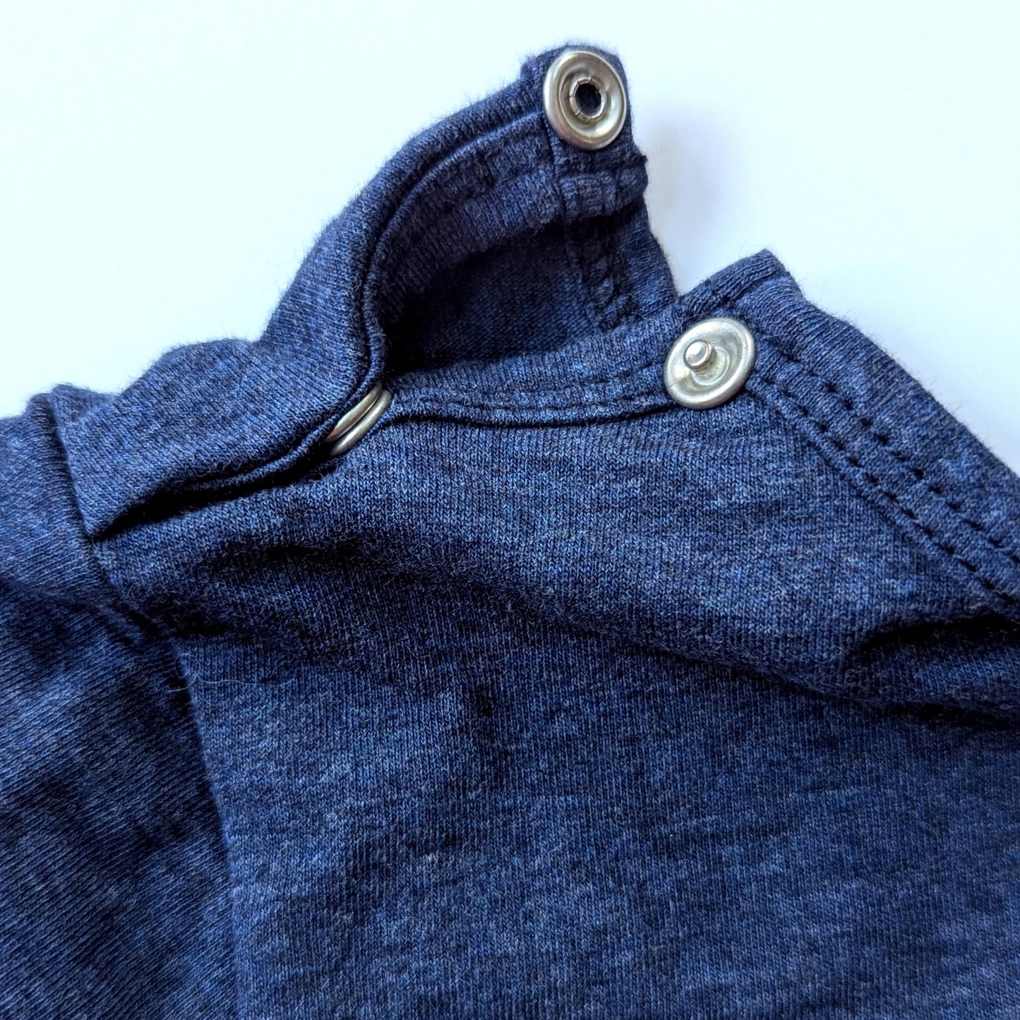 Tooby Doo Party Play Dress Blue Stripes Dress Silver Sparkle Belt Sz 18-24 mos