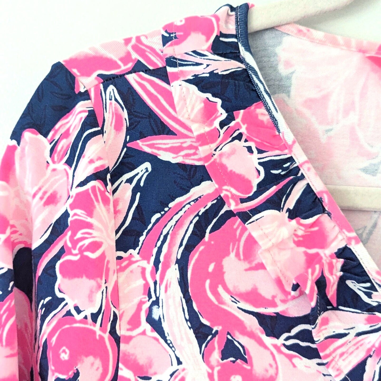 Lilly Pulitzer Jessalynne Romper in Inky Navy Flamingle Skort Dress Size XS