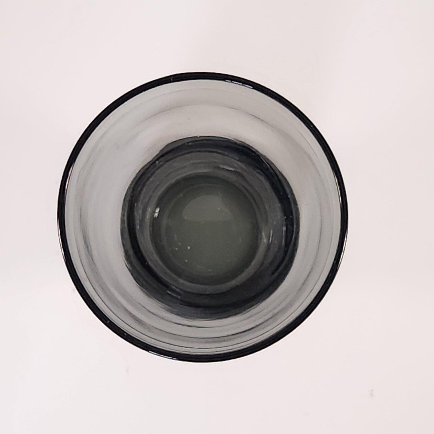 Vintage MCM Libbey Stax Smoky Gray Barware 12 oz Pilsner Beer Glass