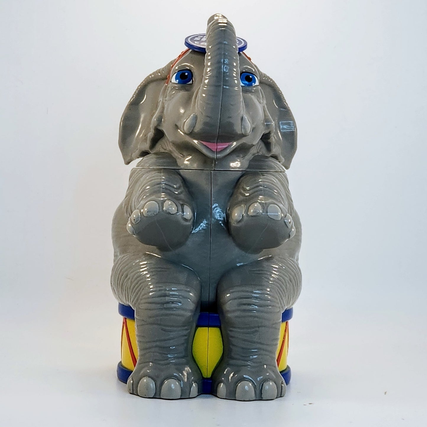 Ringling Brothers Barnum & Bailey Circus Clown & Elephant Plastic Flip Top Souvenir Cups | Home & Kids
