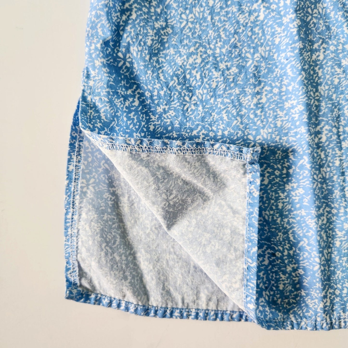 ☀️ Bella Bliss Toddler Girls Swim Cover-Up Cornflower Blue Floral Print Size 3
