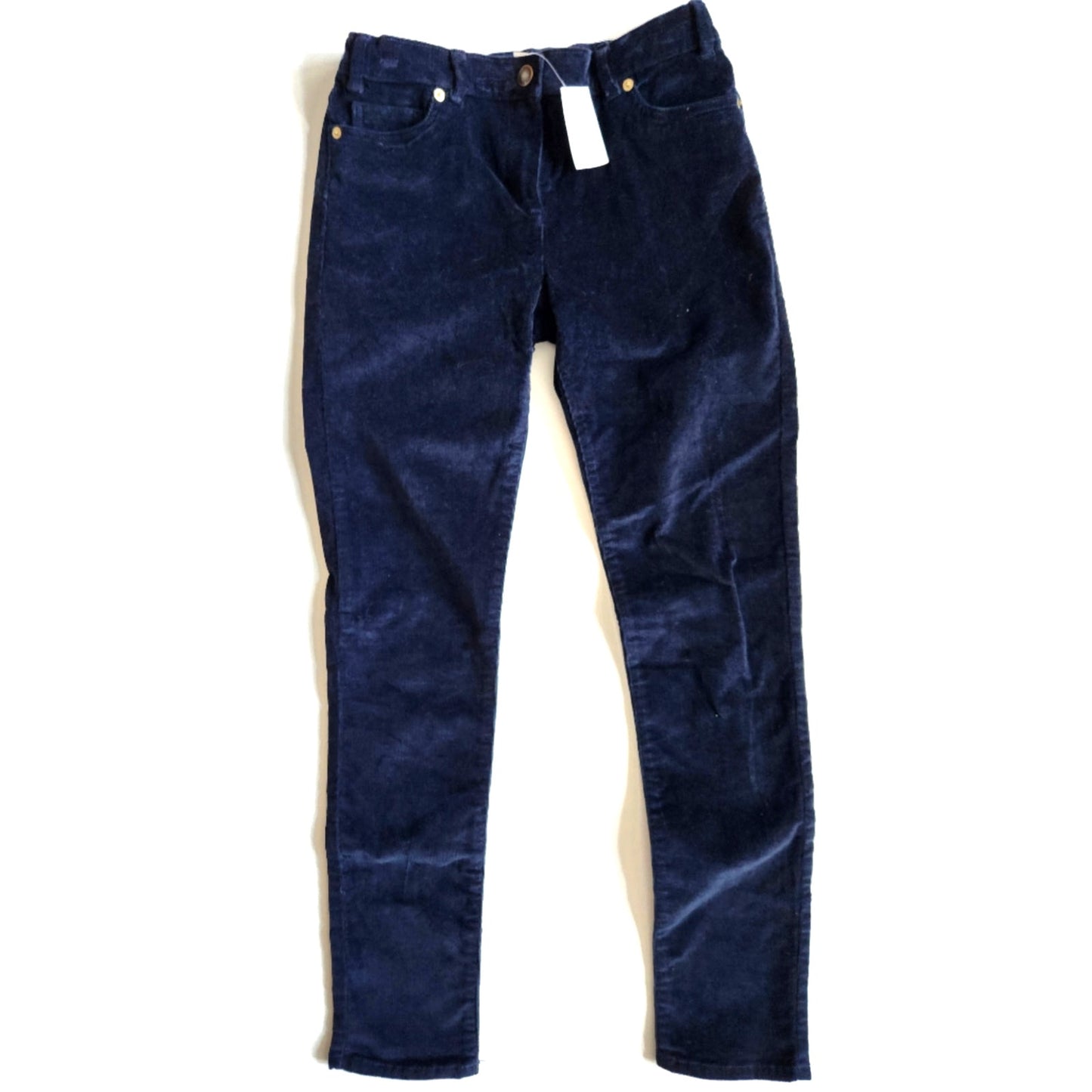 J.Crew Crewcuts Girls' Anywhere Corduroy Navy Blue Pants Size 14 NWT