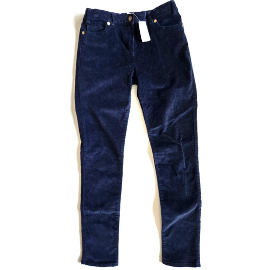 J.Crew Crewcuts Girls' Anywhere Corduroy Navy Blue Pants Size 14 NWT