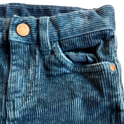 Jacadi Baby Corduroy Pants Petrol Blue / Teal Size 18 months | 81 cm