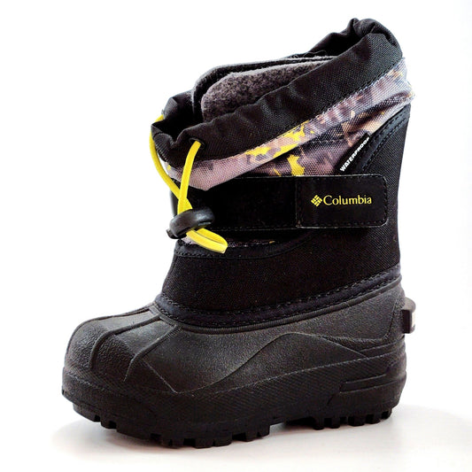 Columbia Unisex Toddler Powderbug Plus II Snow Boots Size 8 Waterproof Insulated