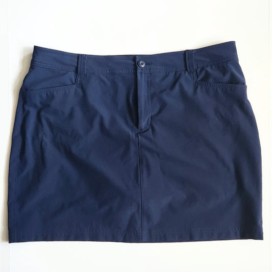 Eddie Bauer Women's Athletic Golf Skort Navy Blue Size 16