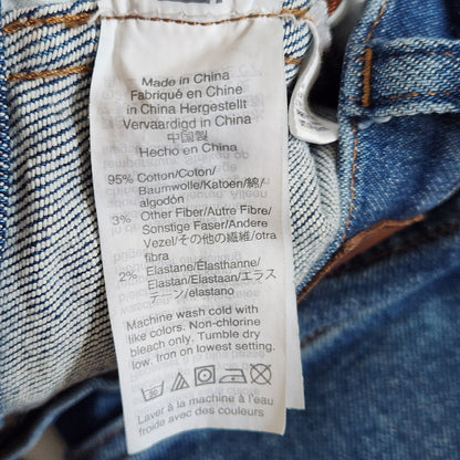 Madewell 10” High-Rise Skinny Jeans | Roz Wash Dark Denim Blue | Size 29