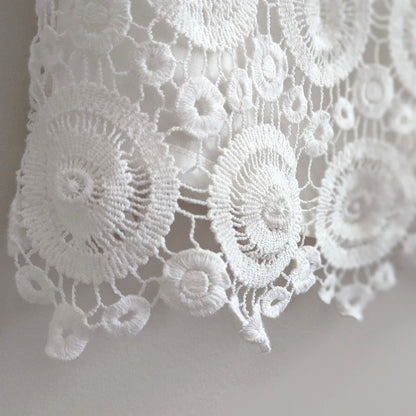 Southern Tide Isabel Grace Off Shoulder White Eyelet Lace Shift Dress Women’s Small Summer Bridal Boho Chic
