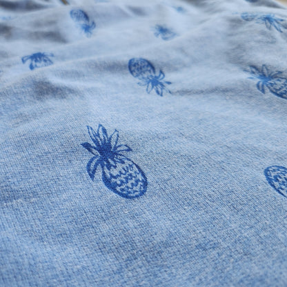 Lilly Pulitzer Skipper Popover Dress – Bennet Blue Pineapple Burnout – Women's Size XS