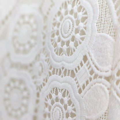 Laundry by Shelli Segal Ivory Eyelet Lace Sleeveless Sheath Dress Women’s Size 6