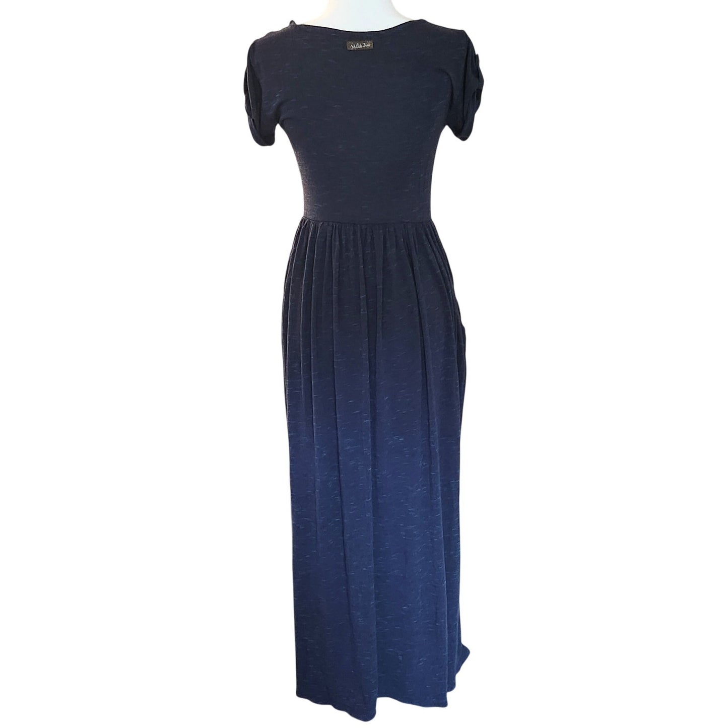 Matilda Jane Deep Water Blue T-shirt Maxi Dress Size S