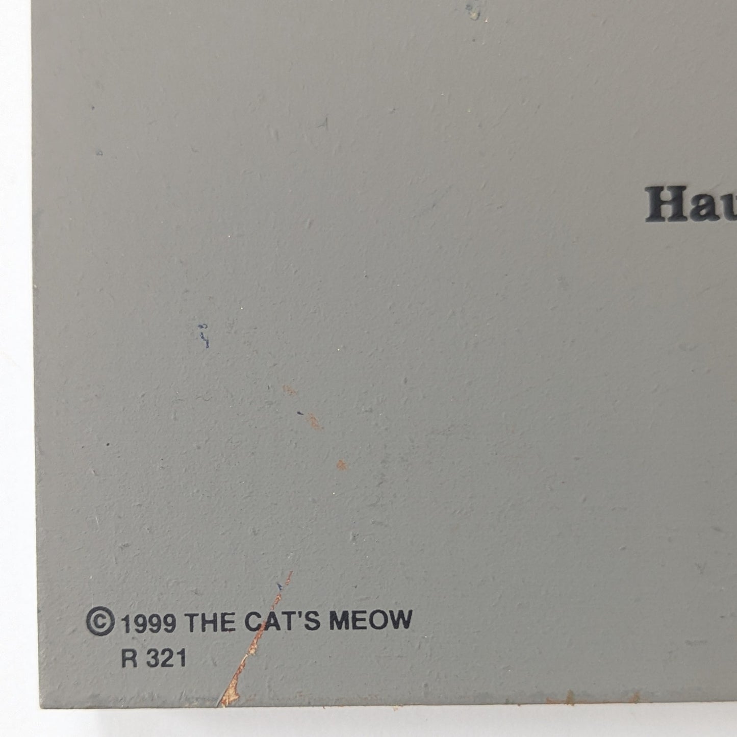 Cat's Meow Village Haunted House Loch Aerie Mansion Vintage 1992 Shelf Sitter