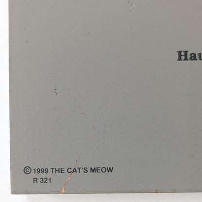 Cat's Meow Village Haunted House Loch Aerie Mansion Vintage 1992 Shelf Sitter