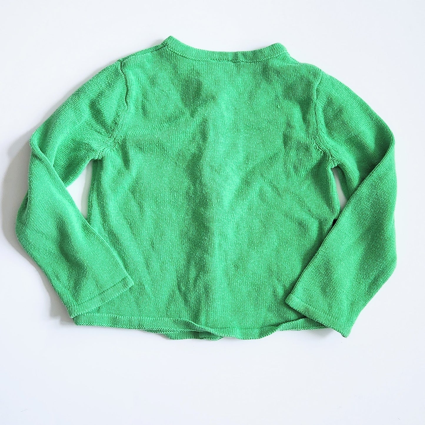 Gymboree Pocket Full of Posies Toddler Girls Green Turtle Cardigan Size 3T