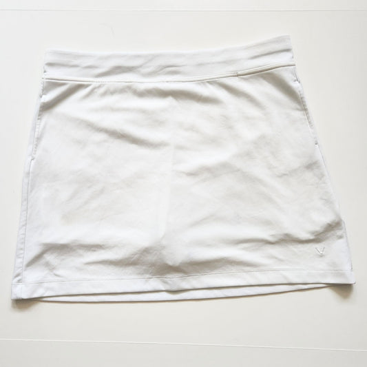 Callaway Women's White Golf Skirt Size XL