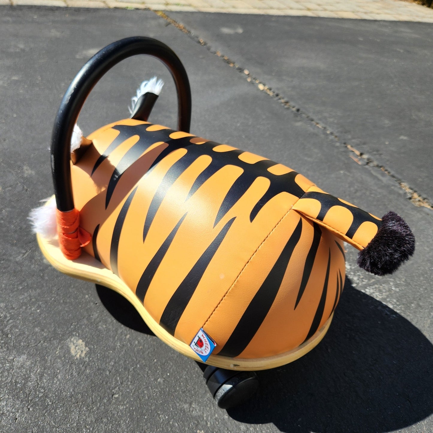 Prince Lionheart Wheely Bug Tiger Small Toddler Ride-on Multidirectional Scooter