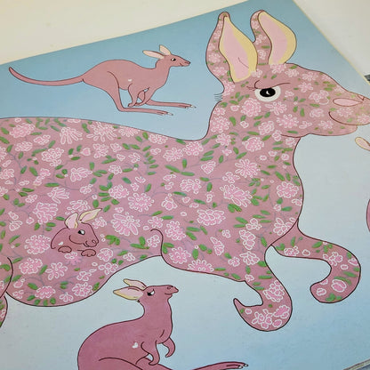 Rare Vintage Children’s Counting Book – “Demi’s Count the Animals 1 2 3” (1990, Grosset & Dunlap) – Illustrated Educational Picture Book