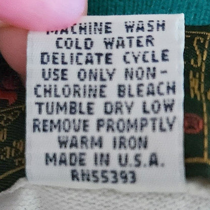 Vintage 1996 Atlanta Olympics White Teal Polo Shirt Size XL Hanes USA Official